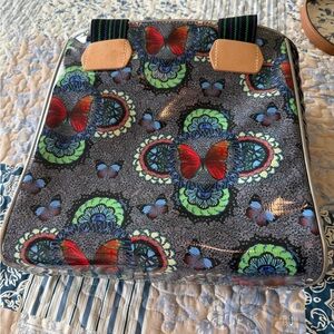 Consuela Blue and Silver Tote